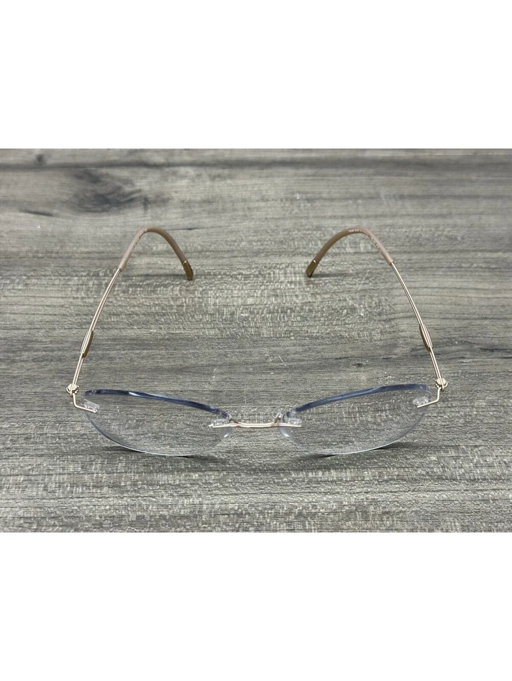 Silhouette Eyeglasses 5521 70 3530 Titan Rose Gold Rimless Austria 53[]19 140